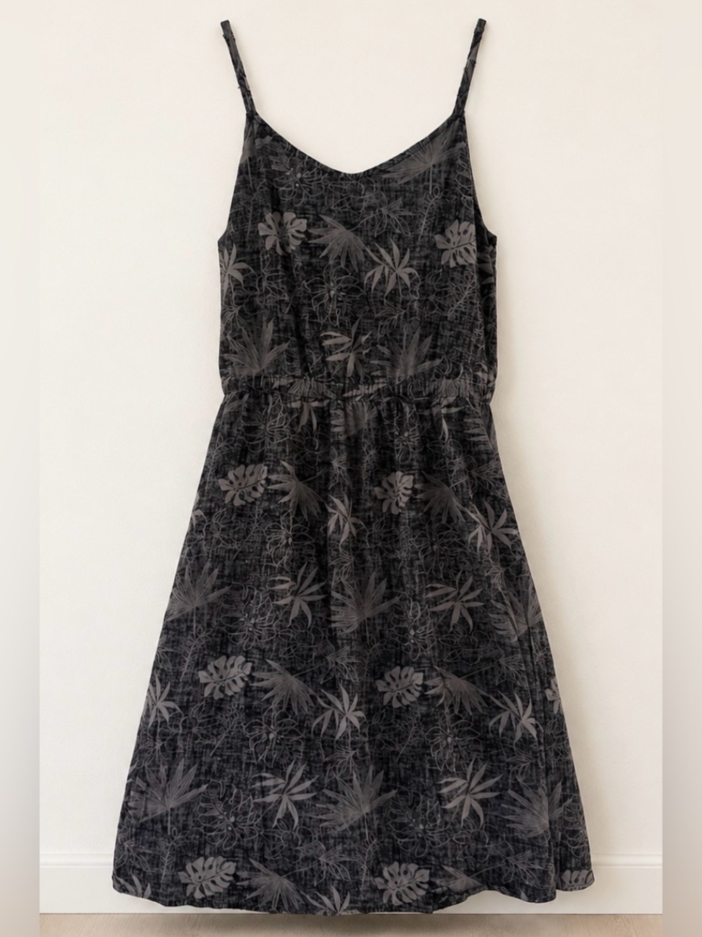 Carve Designs Tropical Open Back Midi Dress Size L